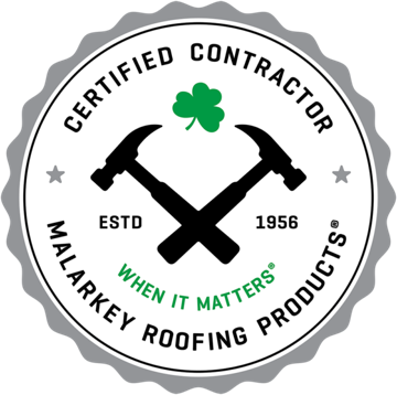 Malarkey Certified Contractor badge